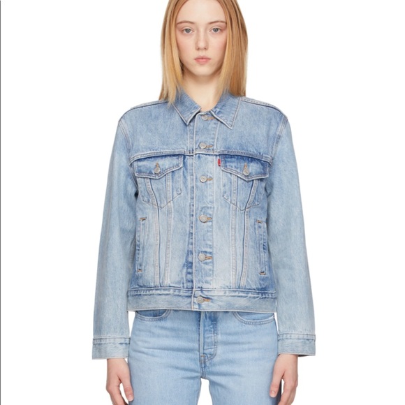 Levi’s Ex-Boyfriend Trucker Denim Jacket - Picture 5 of 7